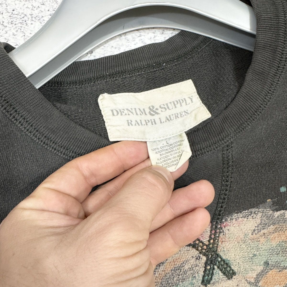 Denim & Supply Ralph Lauren × Designer RL Denim&Supply Mens Sweatshirt L size Size US L / EU 52-54 / 3 - 5 Thumbnail