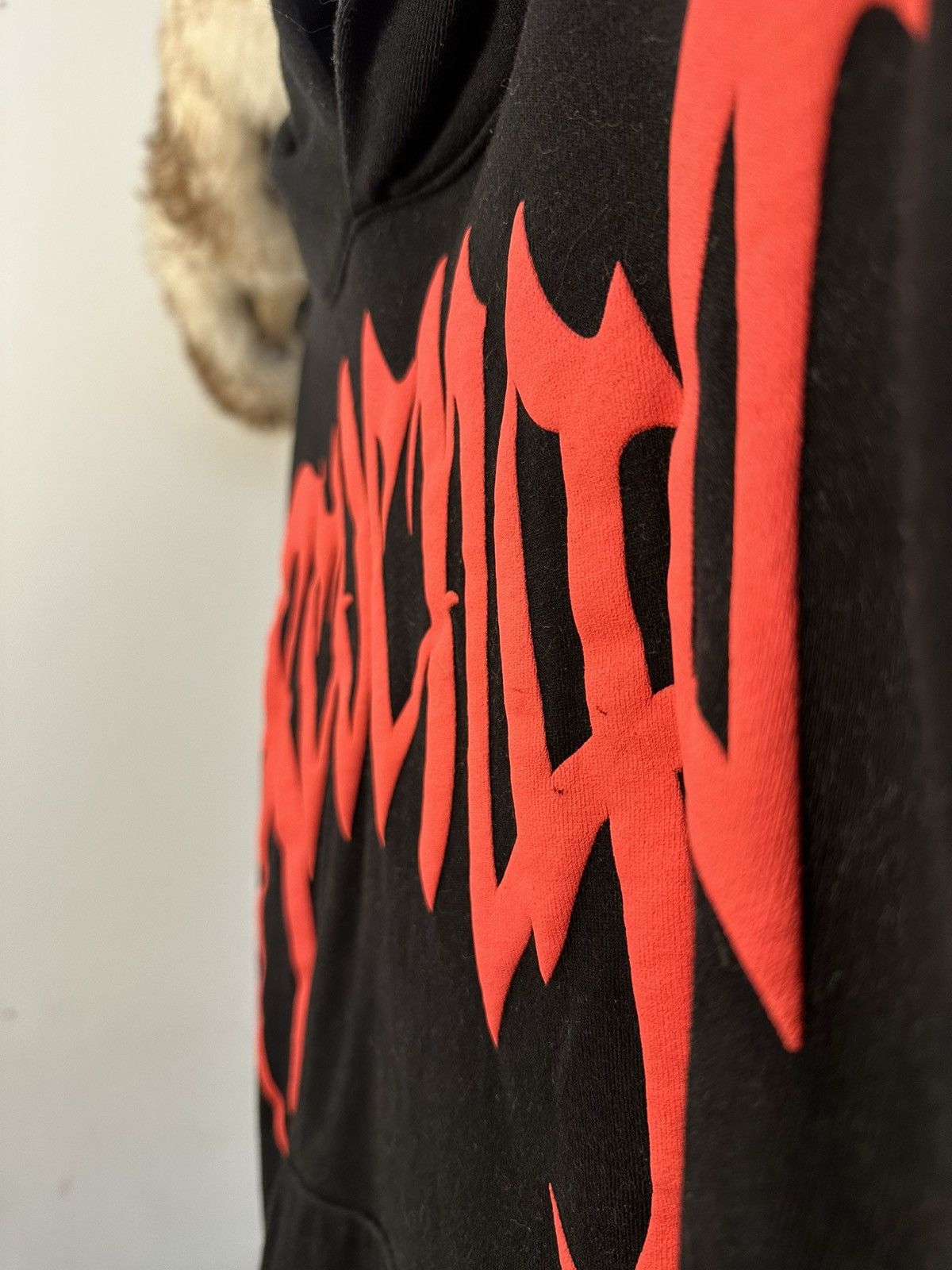 Revenge Revenge x XXXTentacion "Kill" hoodie in black, size L. Size US L / EU 52-54 / 3 - 4 Thumbnail