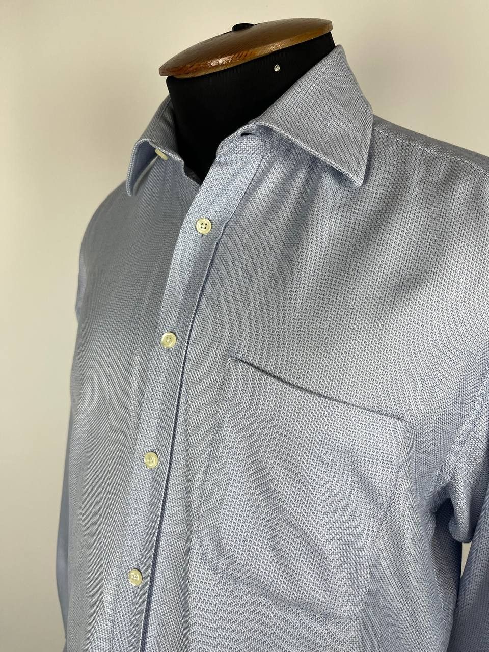 Yves Saint Laurent YVES SAINT LAURENT Menswear Size 16/41 Blue Long Sleeve Size US M / EU 48-50 / 2 - 4 Thumbnail
