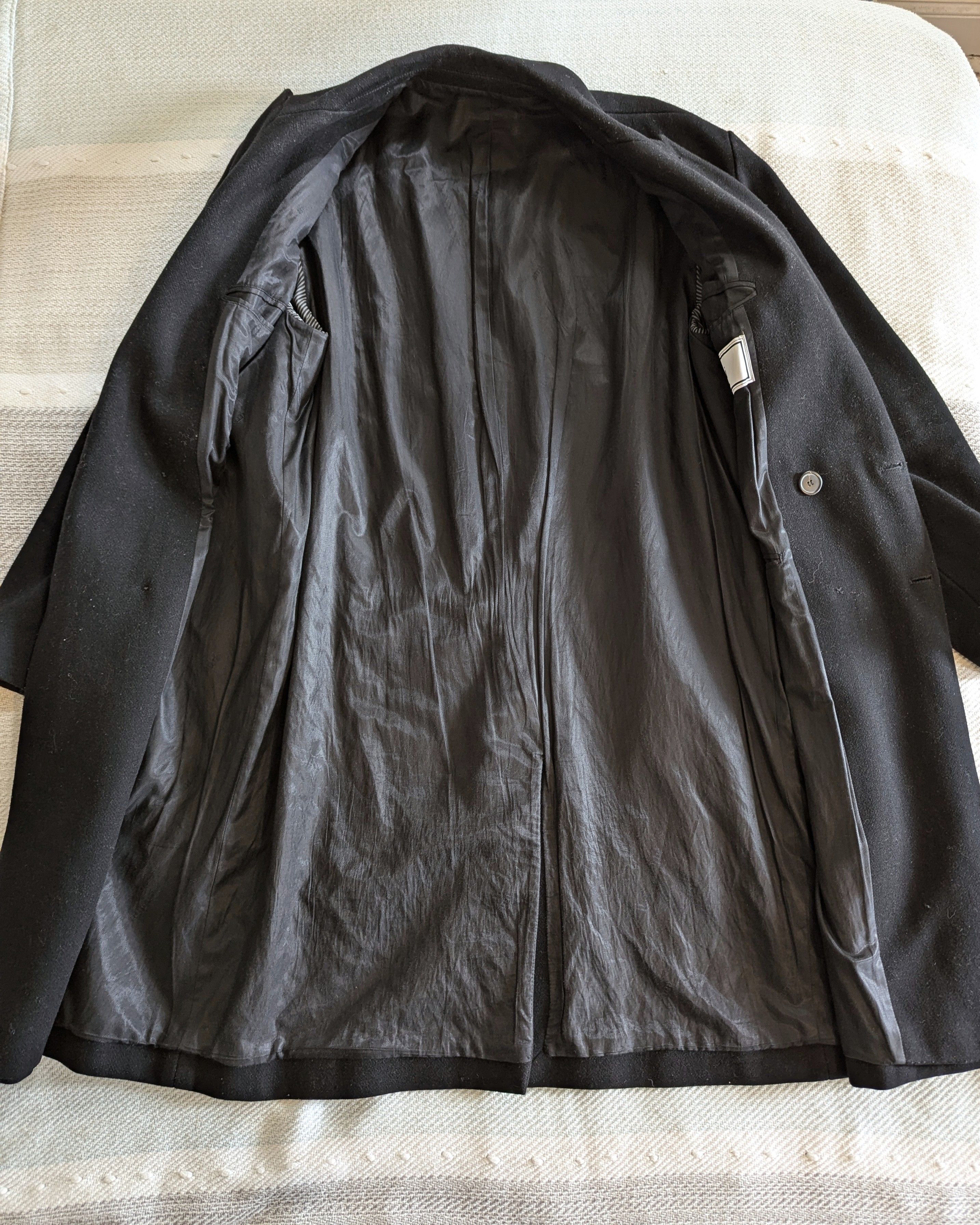AMI Double-Breasted Overcoat Size US L / EU 52-54 / 3 - 5 Thumbnail