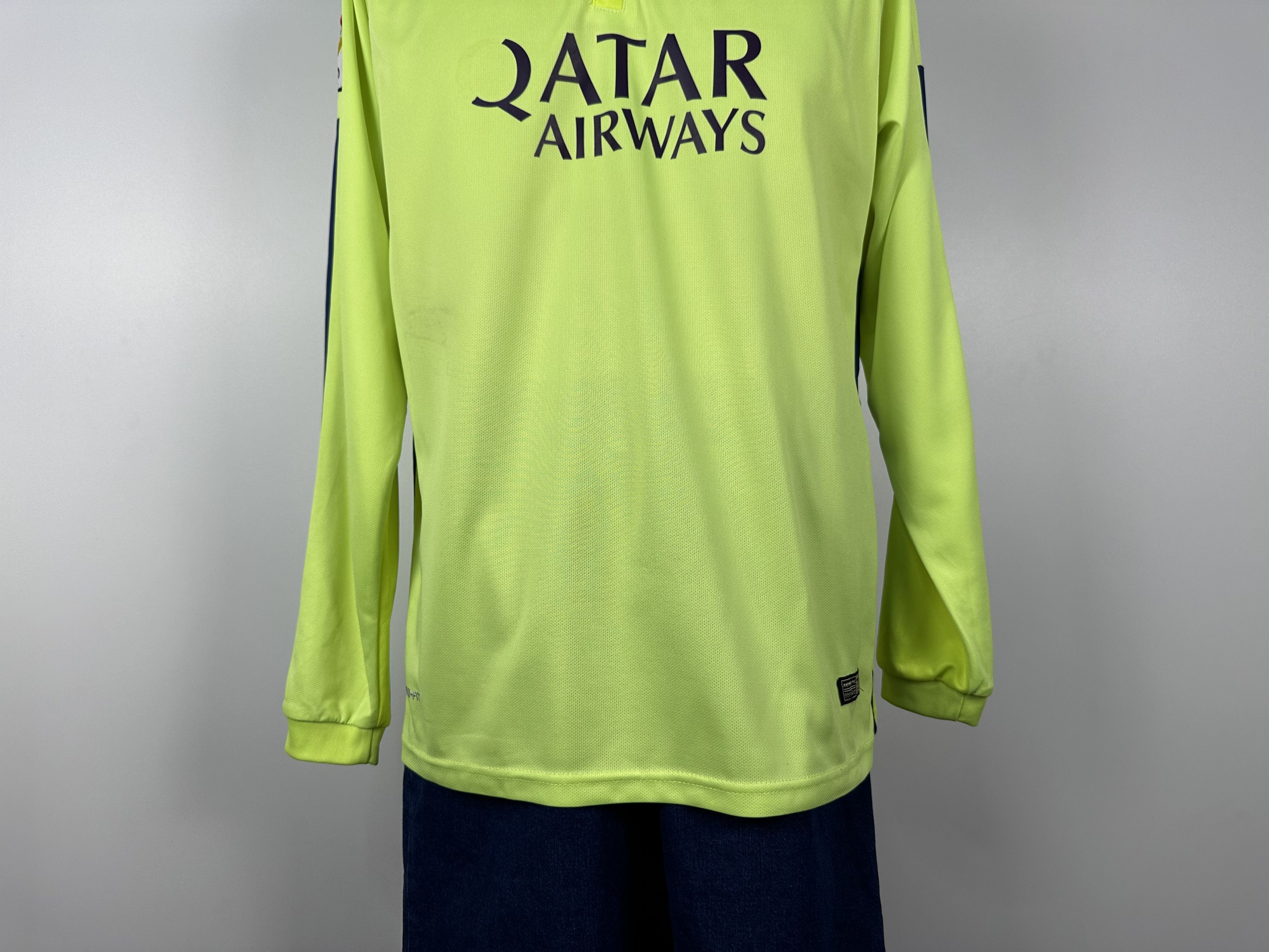 Nike BARCELONA 2014 FOOTBALL SHIRT SOCCER JERSEY LONG SLEEVE NIKE Size US XL / EU 56 / 4 - 4 Thumbnail