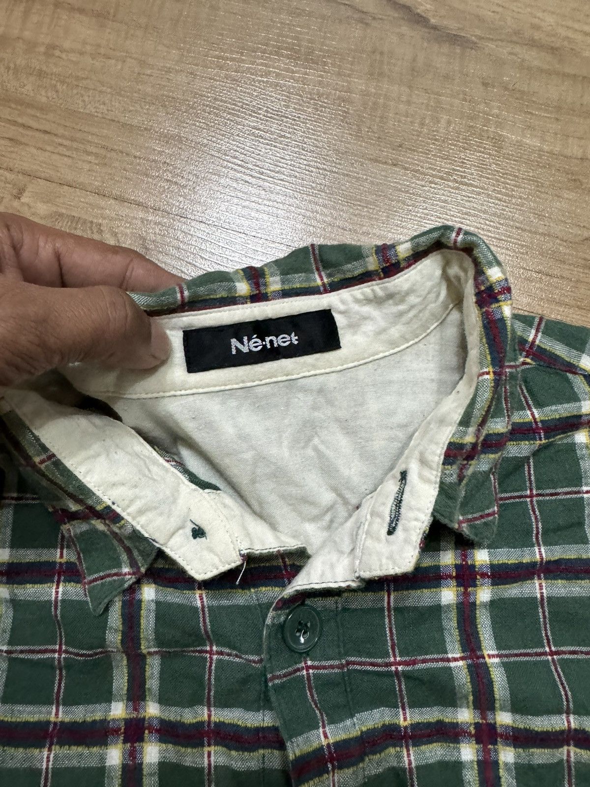 Issey Miyake × Ne-Net NE NET DRESS SHIRT Size L / US 10 / IT 46 - 4 Thumbnail