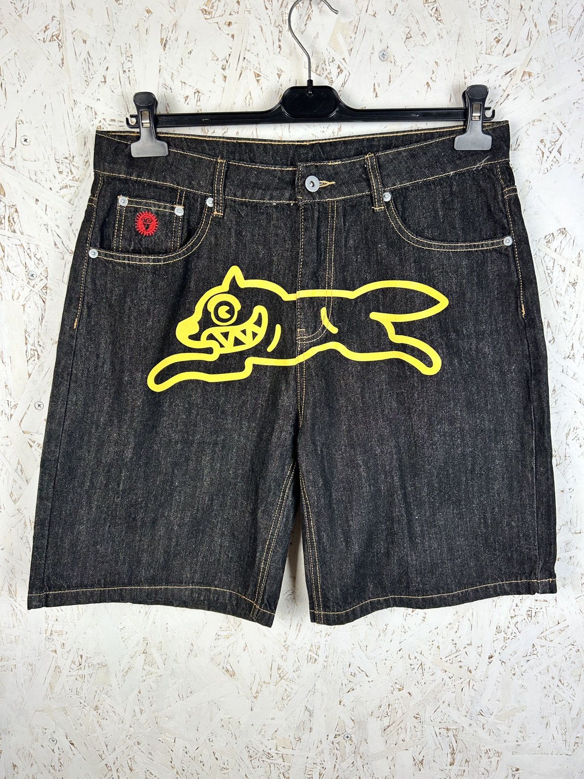 Billionaire Boys Club Ice Cream By Billionaire Boys Club Running Dog Denim Shorts Size US 34 / EU 50 - 1 Thumbnail