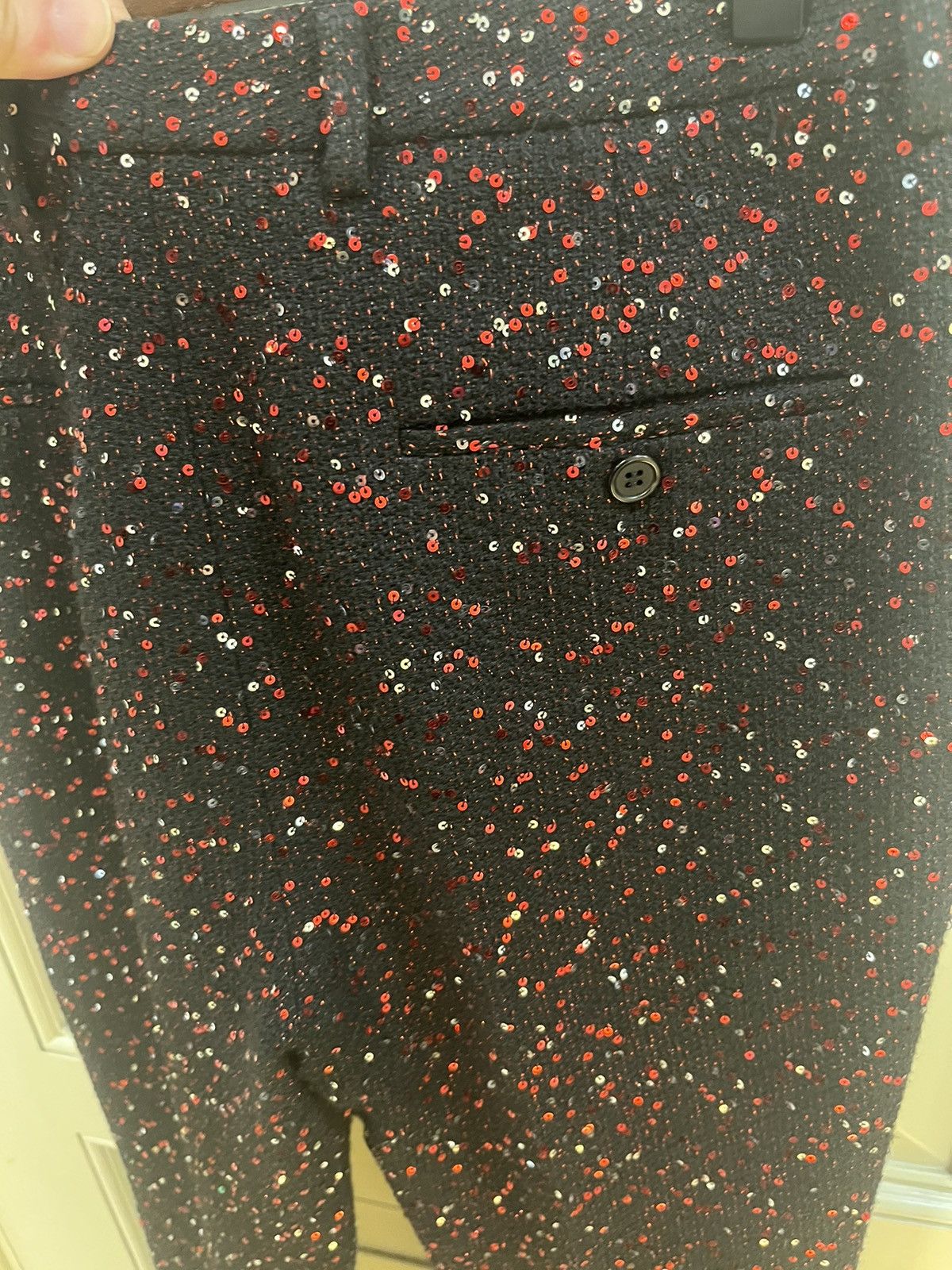 Saint Laurent Paris sequins pants size46 Size US 30 / EU 46 - 3 Thumbnail