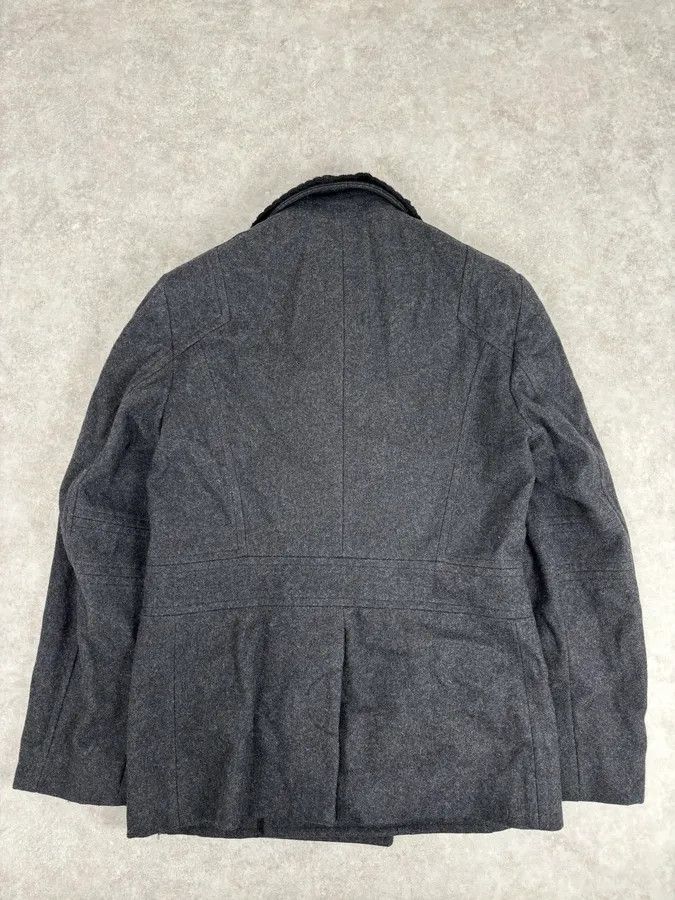 Dirk Bikkembergs AW2009 Dirk Bikkembergs Grey Classy Wool Officer Jacket Size 42R - 5 Thumbnail