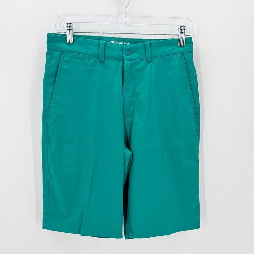 Nike Nike Golf Dri Fit standard fit size 28/S teal green summer Size US 28 / EU 44 - 1 Thumbnail