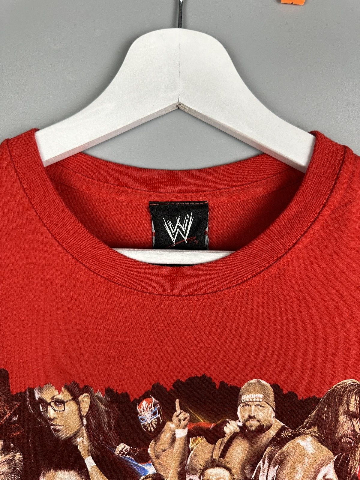 Vintage WWE Raw vs Smackdown Wrestling T Shirt Graphic Tee Size US M / EU 48-50 / 2 - 6 Thumbnail