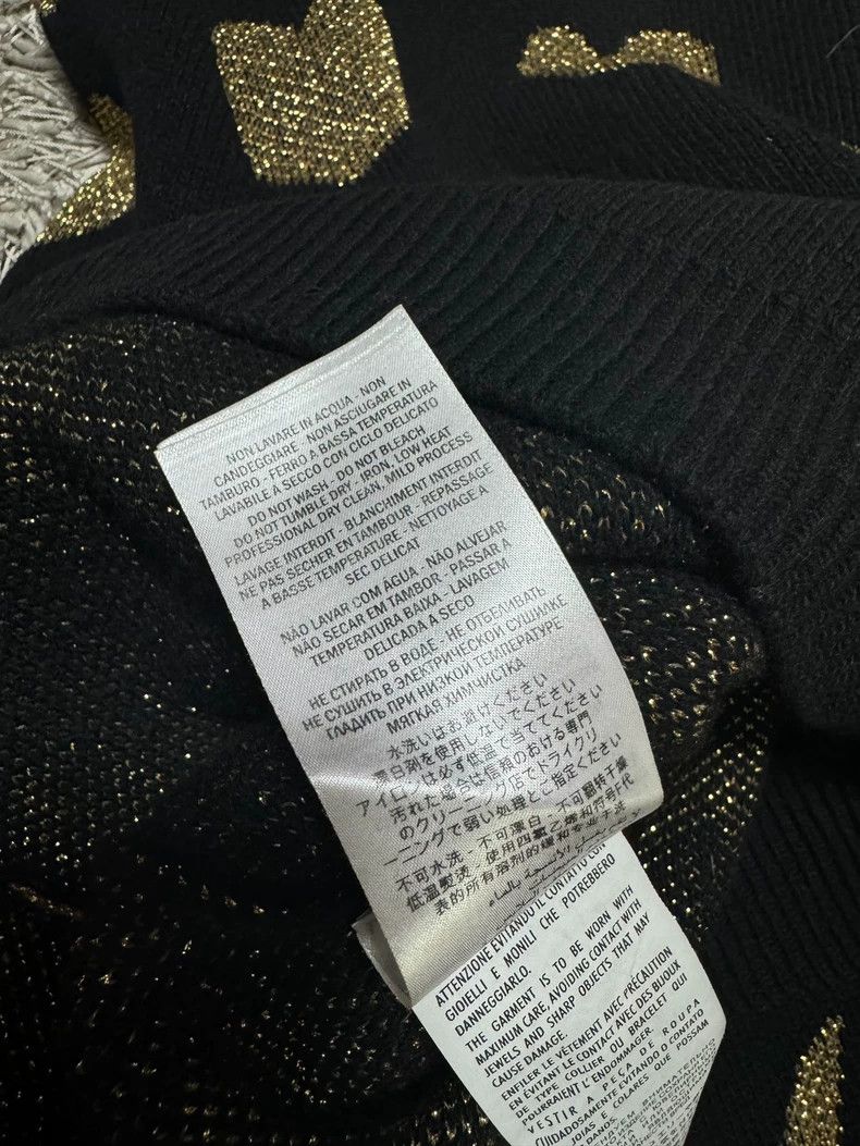 Gucci Gucci Popular golden silk love sweater 2503-Nextarrow Size US S / EU 44-46 / 1 - 6 Thumbnail