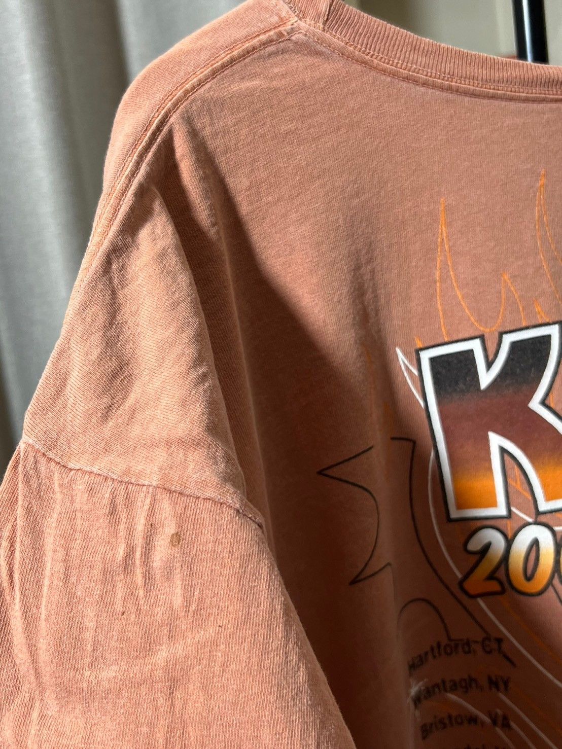 KISS × Vintage Vintage 03-04's Kiss Kustom Shop shirt BN Size US XXL / EU 58 / 5 - 9 Thumbnail