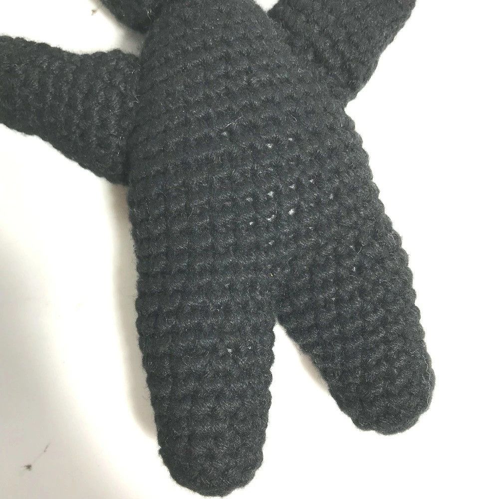 Chrome Hearts CHROME HEARTS Mini Teddy Bear Doll Black One Size Size ONE SIZE - 3 Thumbnail