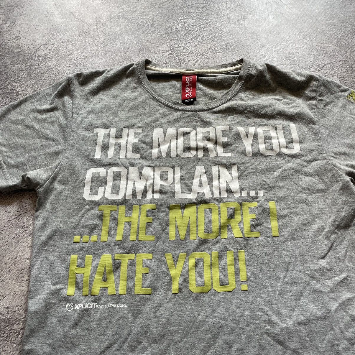 Vintage Vintage Y2K Graphic Tee Sun Faded Humor Streetwear Tapered M Size US M / EU 48-50 / 2 - 1 Thumbnail