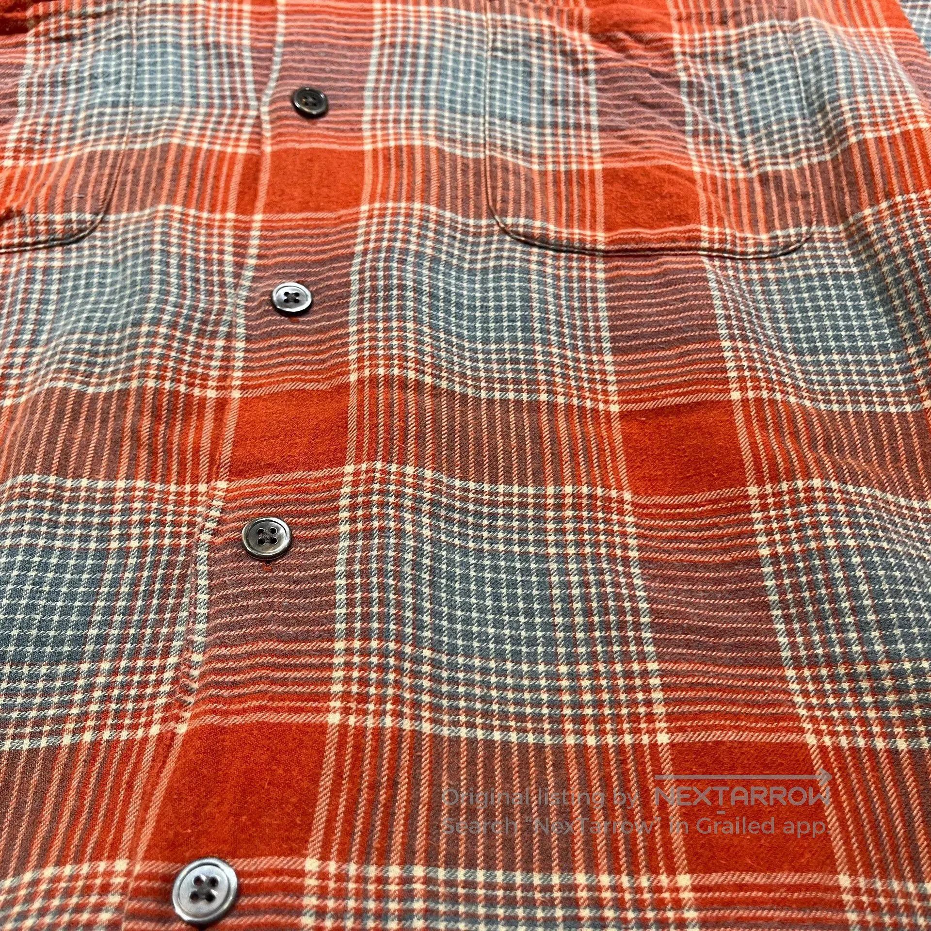 RRL Ralph Lauren RRL Vintage Wool Plaid Shirt. Size US S / EU 44-46 / 1 - 7 Thumbnail