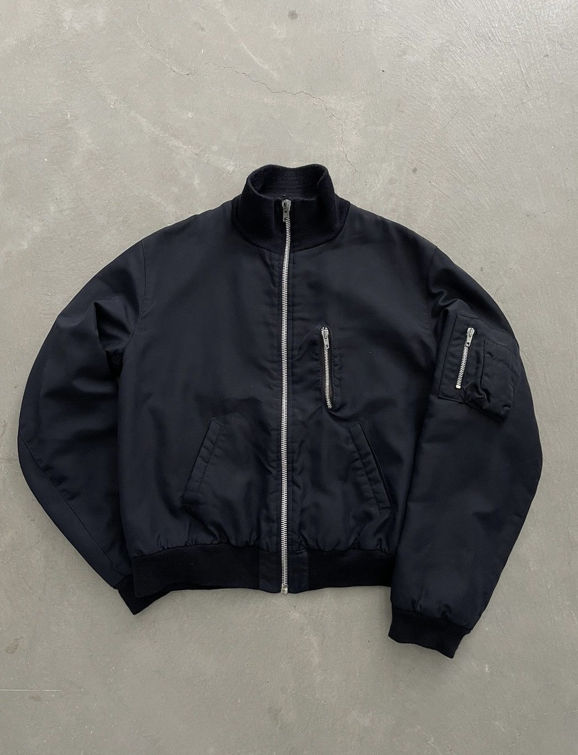 Helmut Lang Helmut Lang 1998 Ballistic Polyamide MA-1 bomber 