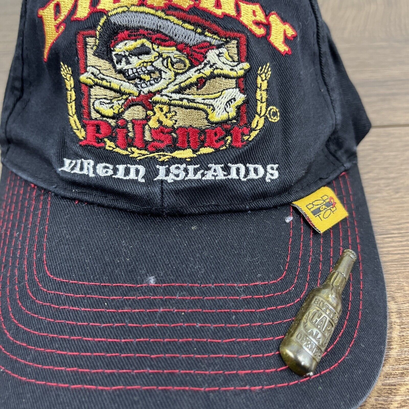 Other Plunder Pislner Hat Virgin Islands Hat Adjustable Adult Size Size ONE SIZE - 7 Thumbnail