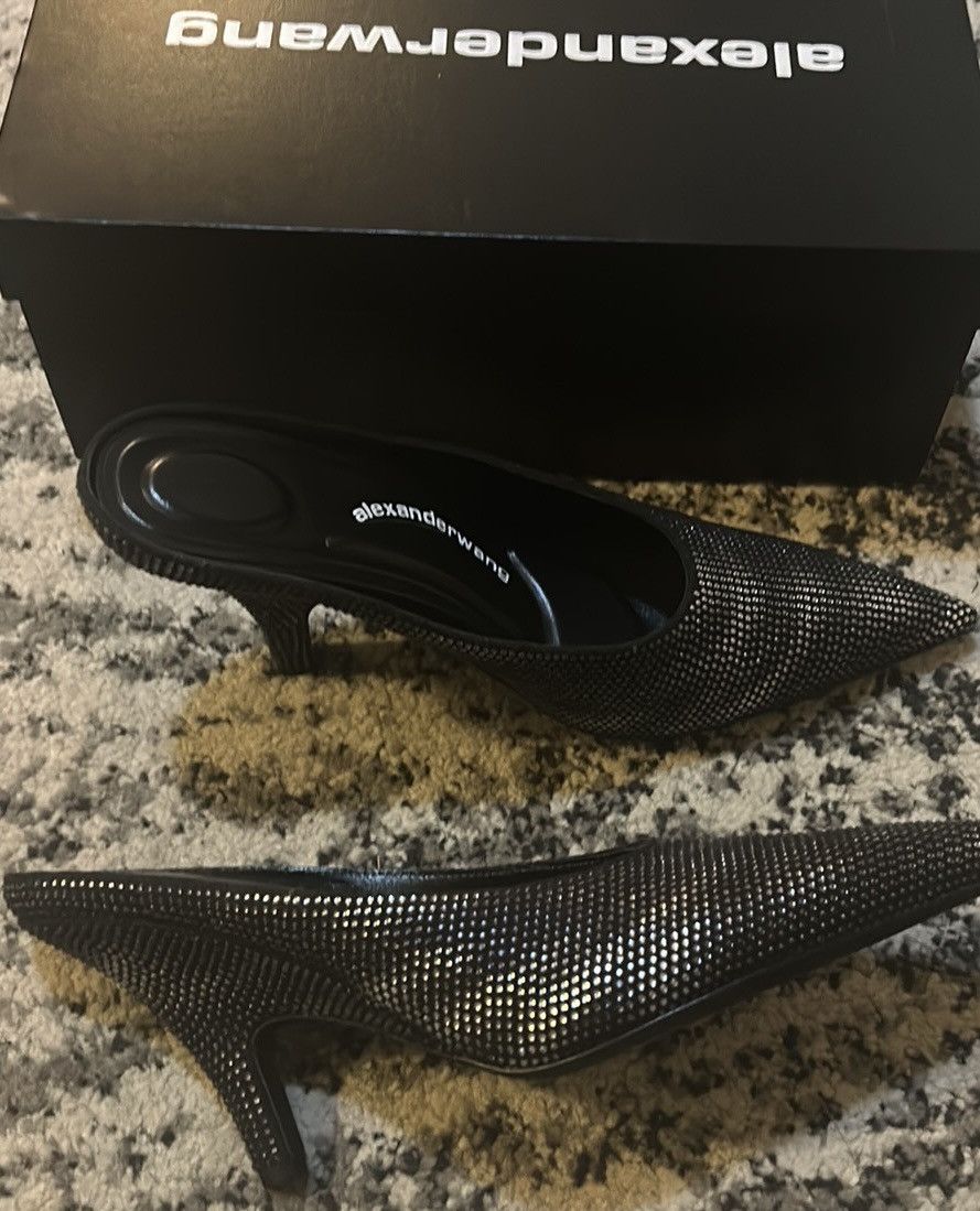 Alexander Wang Alexander Wang Irina Pointed Toe Mule Size US 10 / IT 40 - 4 Thumbnail