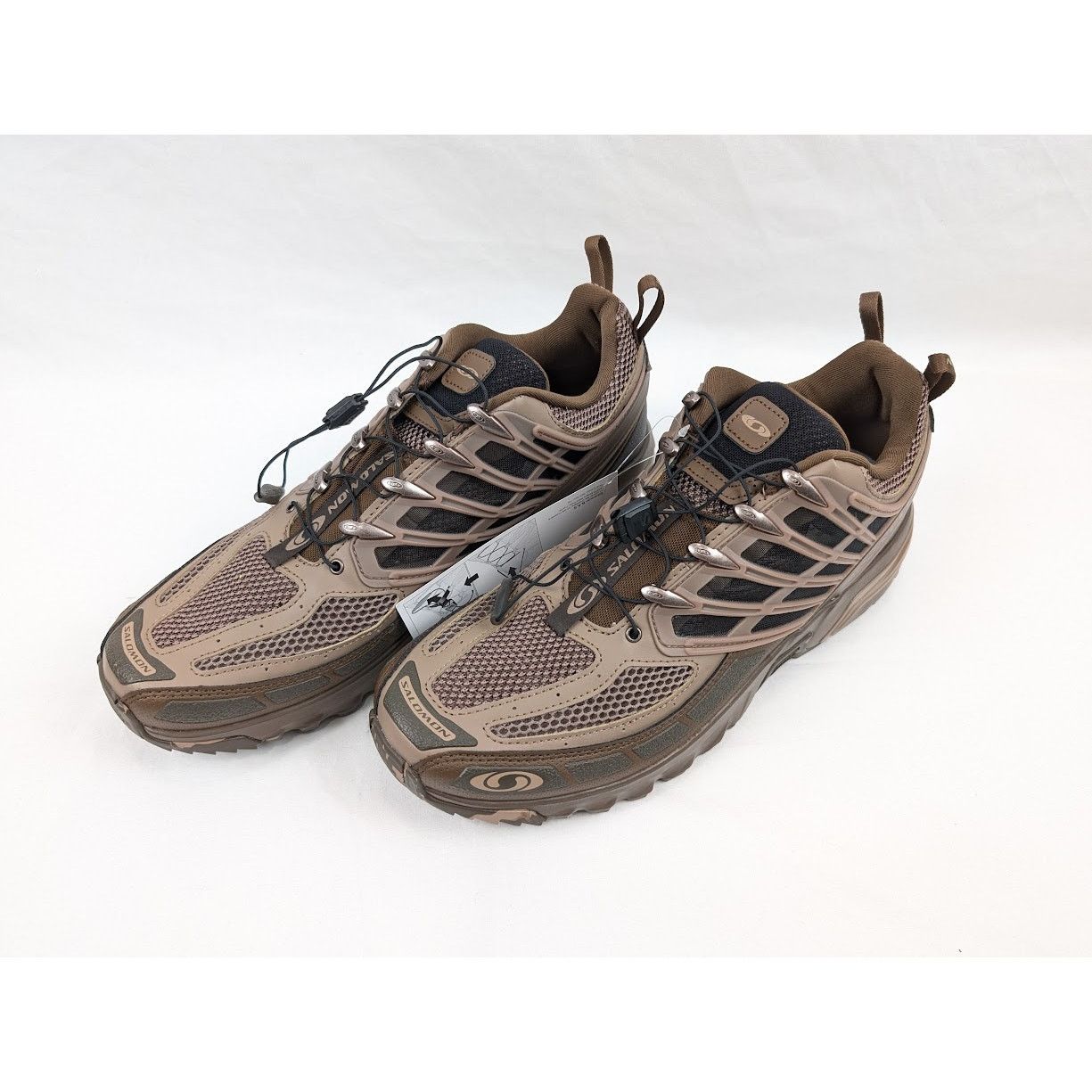 Salomon o1rshd1 Men's "Acs Pro Desert" Sneakers in Brown Size US 11.5 / EU 44-45 - 17 Thumbnail
