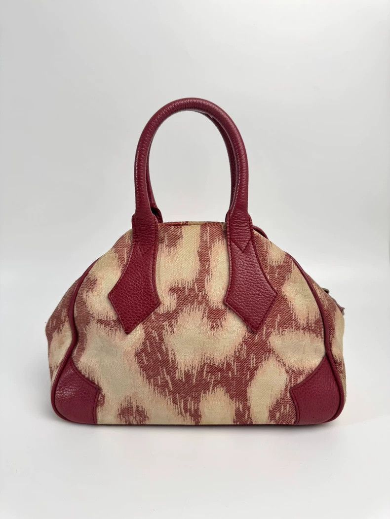 Vivienne Westwood Vivienne Westwood Pink leopard print bowling bag Size ONE SIZE - 3 Thumbnail