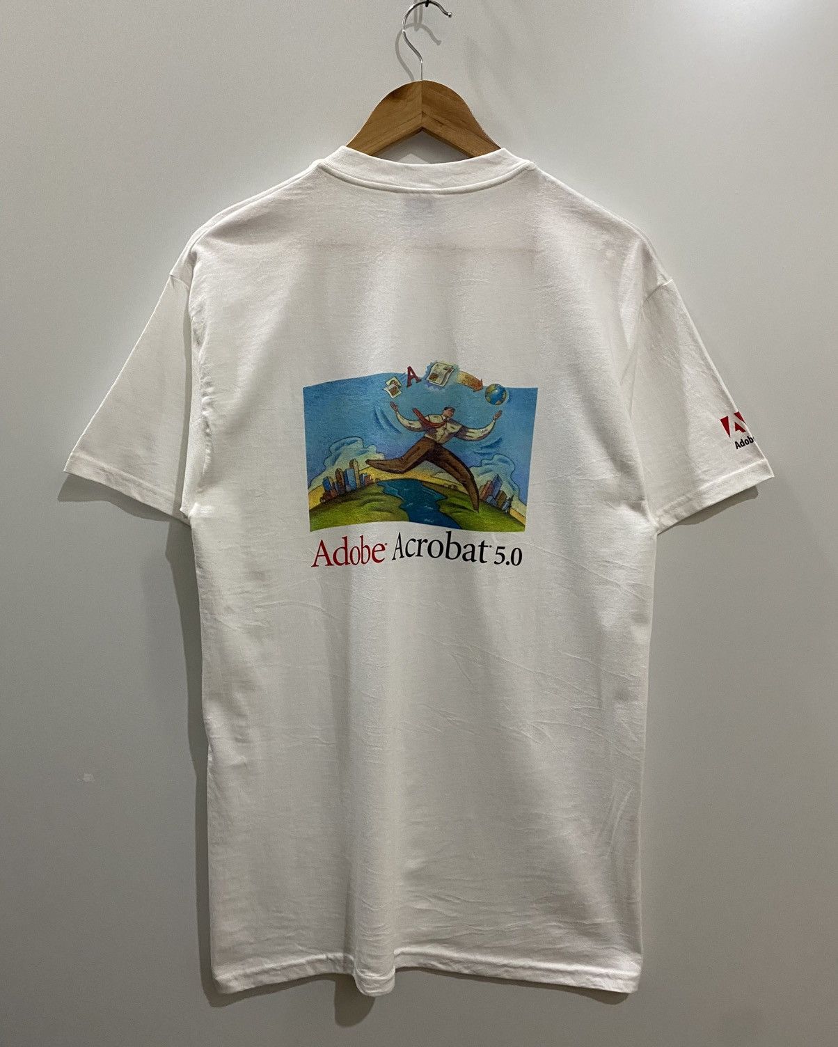 Vintage Adobe Acrobat 5.0 Size US M / EU 48-50 / 2 - 1 Thumbnail