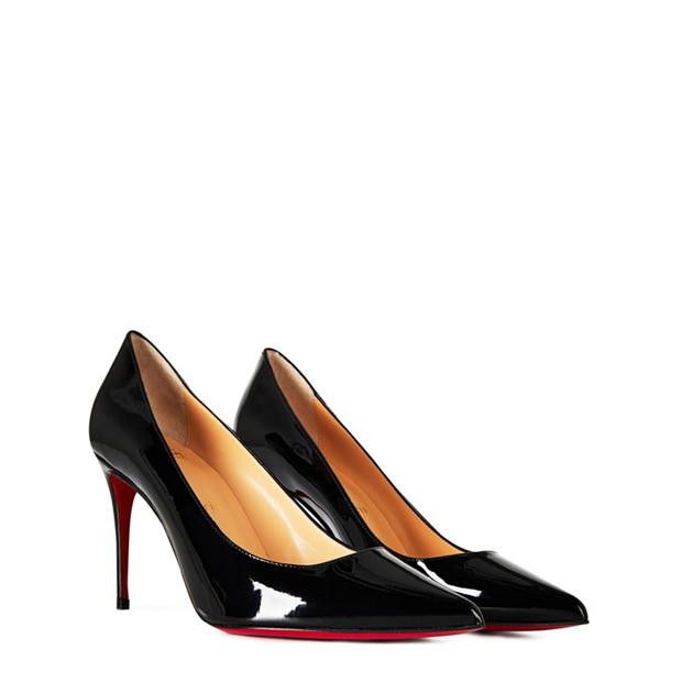 Christian Louboutin Kate 85mm Patent Leather Pumps Size US 10 / IT 40 - 4 Thumbnail