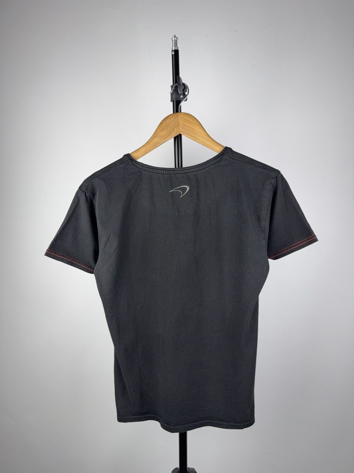 Malcolm McLaren Vintage 00s Racing F1 Formula One McLaren x Honda t shirt Size M / US 6-8 / IT 42-44 - 10 Thumbnail