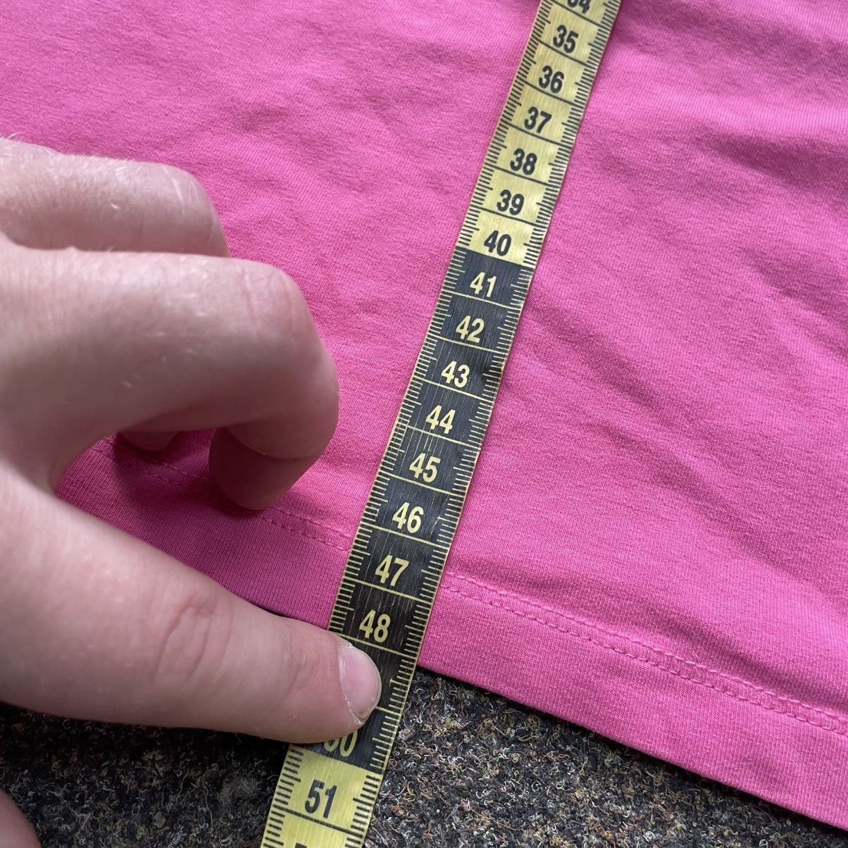 Vintage Vintage Y2K Pink Graphic Cropped Long Sleeve Tee Streetwear Size S / US 4 / IT 40 - 7 Thumbnail
