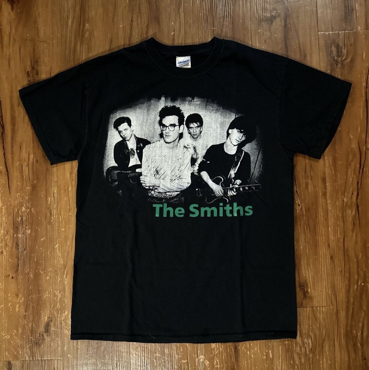 Band Tees × Vintage Vintage The Smiths Band Tee Shirt Size US L / EU 52-54 / 3 - 1 Thumbnail