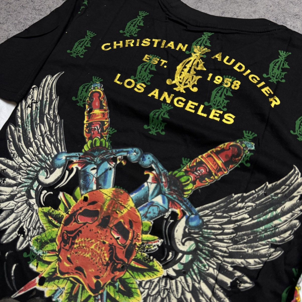 Christian Audigier NEW Christian Audigier Vintage Longsleeve T Shirt Size US L / EU 52-54 / 3 - 7 Thumbnail
