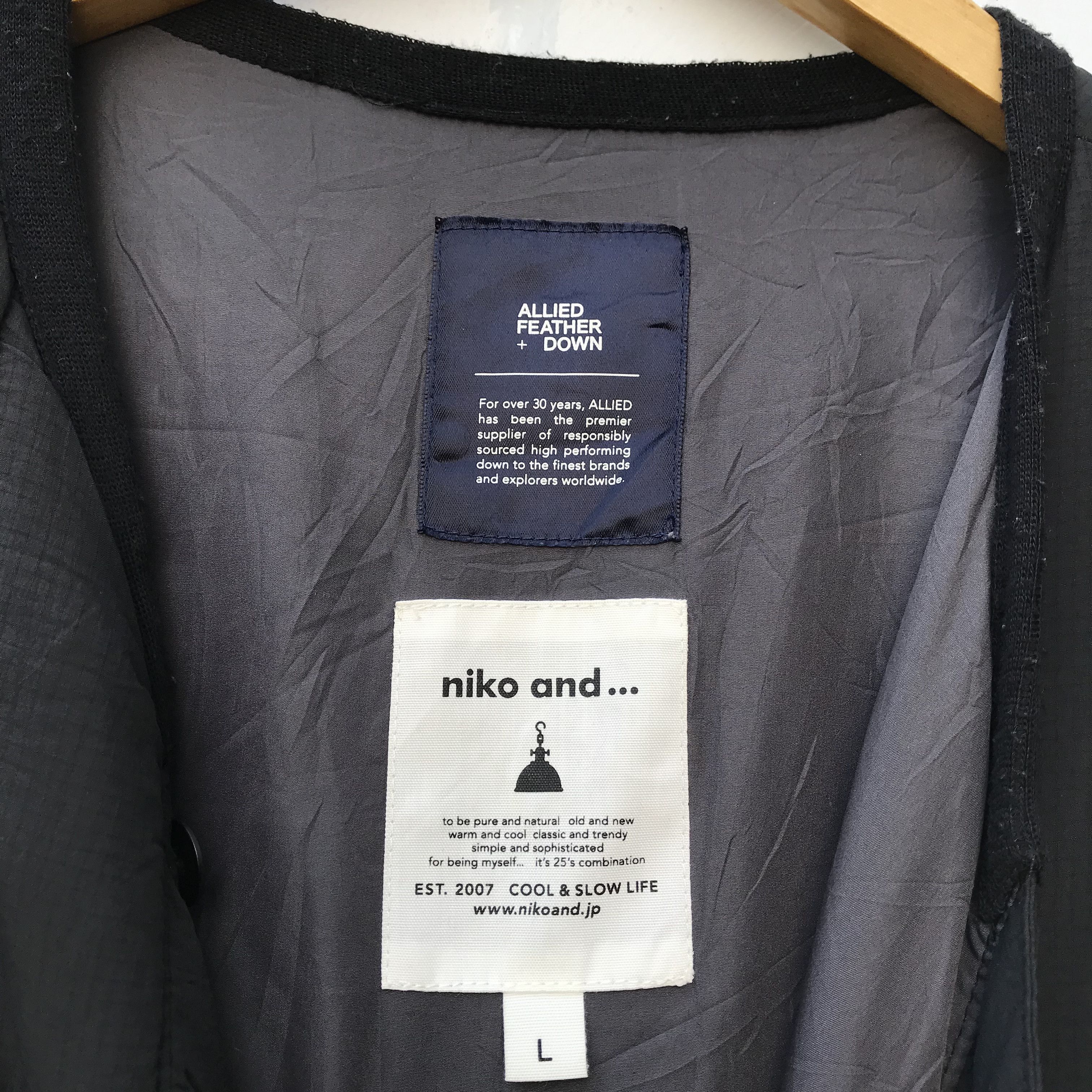 Designer × Japanese Brand NIKO AND X allied feather down Black colorway Puffer Quilted Size US XL / EU 56 / 4 - 16 Thumbnail
