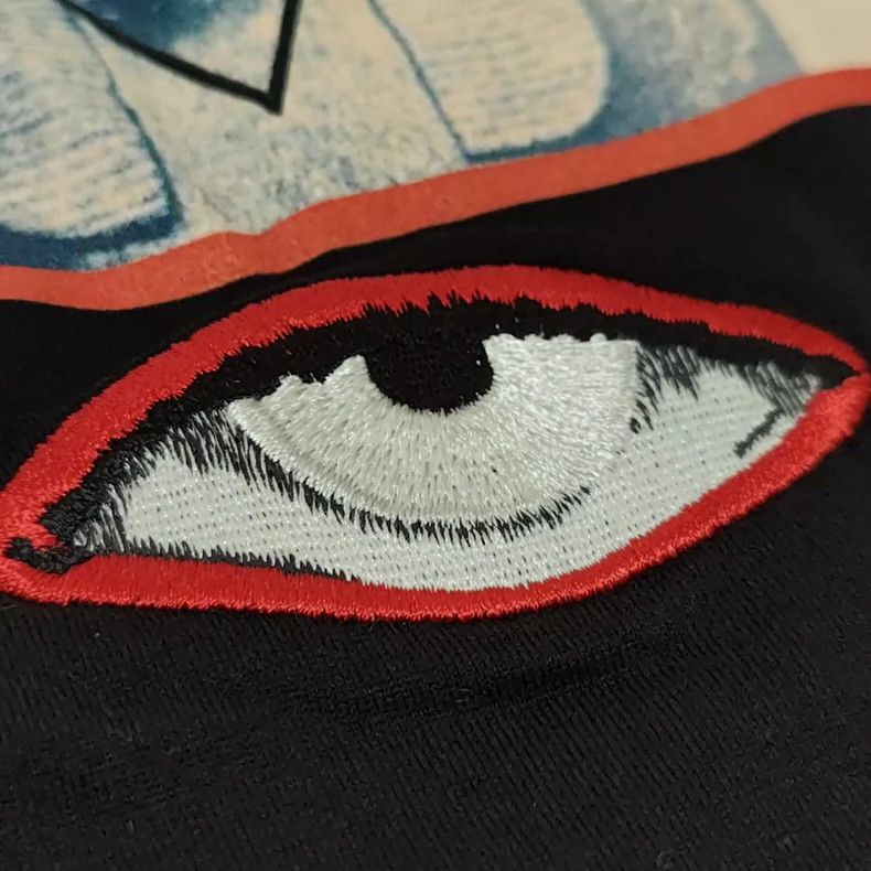 Givenchy Givenchy 2017fw Religious Triangle Eye Embroidered Sweatsh Size US S / EU 44-46 / 1 - 3 Thumbnail
