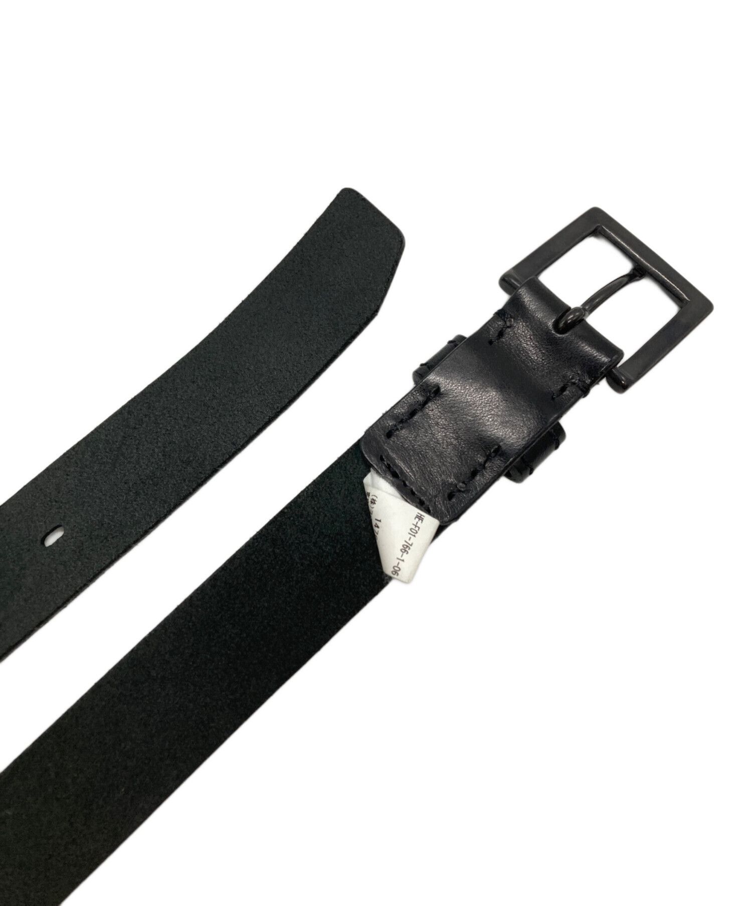 Yohji Yamamoto Yohji Yamamoto pour homme MAT SOFT OIL 30MM PLAIN BELT Size ONE SIZE - 3 Thumbnail