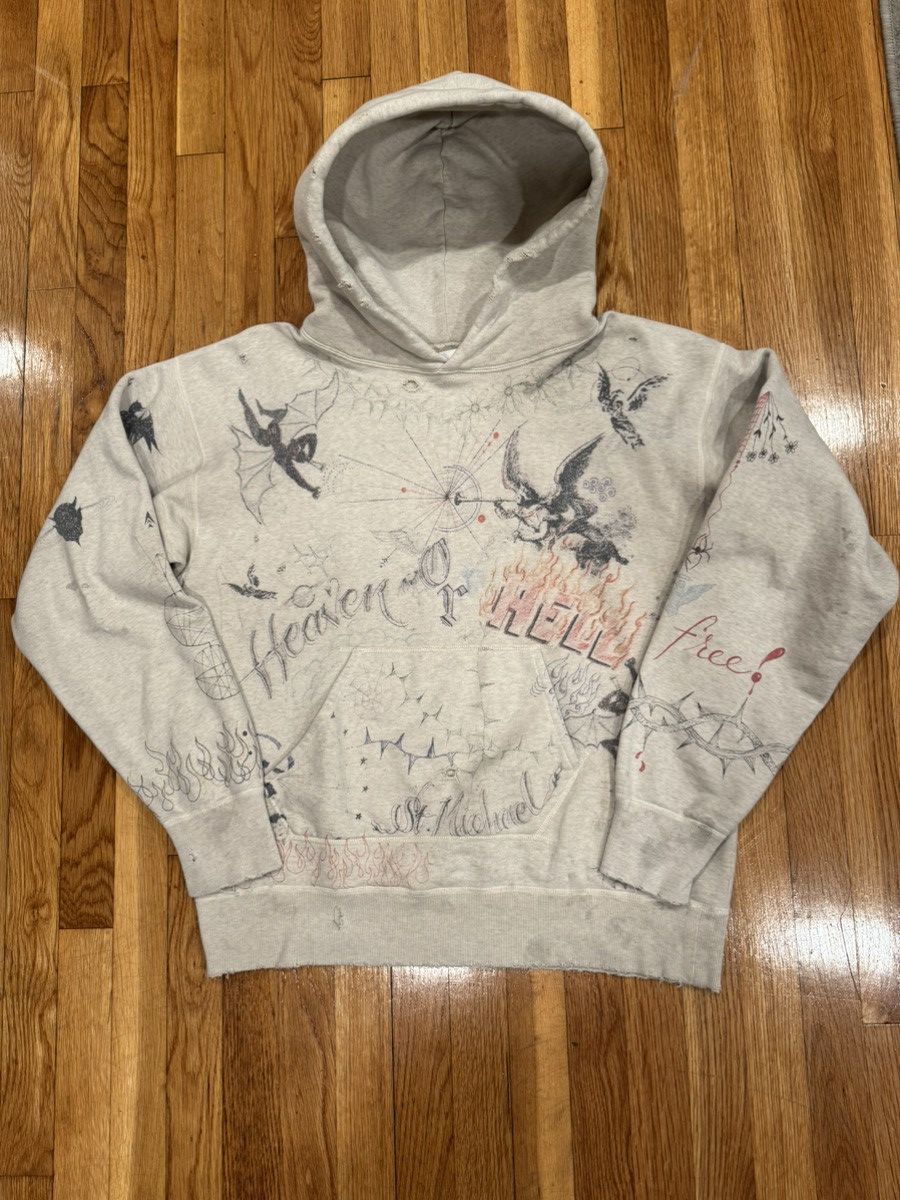READYMADE × Saint Michael Saint Mx6 X Dr. Woo Tattoo Hoodie Size US L / EU 52-54 / 3 - 1 Thumbnail