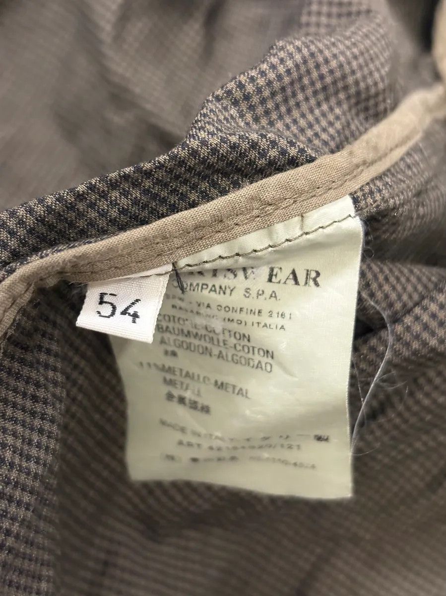C.P. Company 2000s C.P. Company Khaki Houndstooth Bomber Jacket Size US L / EU 52-54 / 3 - 11 Thumbnail