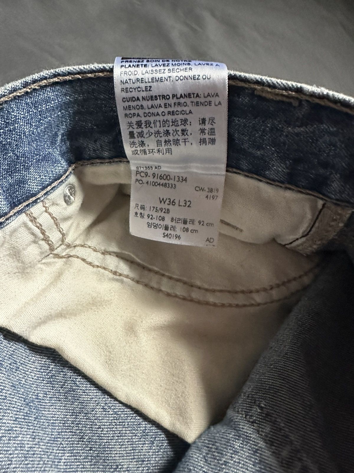 Levi's Vintage Clothing Levi's x Vintage x Carpenter x Jean x Distress x Baggy Size US 36 / EU 52 - 5 Thumbnail