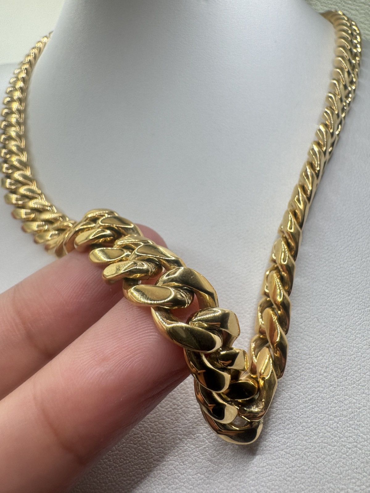 Other Men Necklace 20 inches Long 10mm diameter Size ONE SIZE - 1 Thumbnail