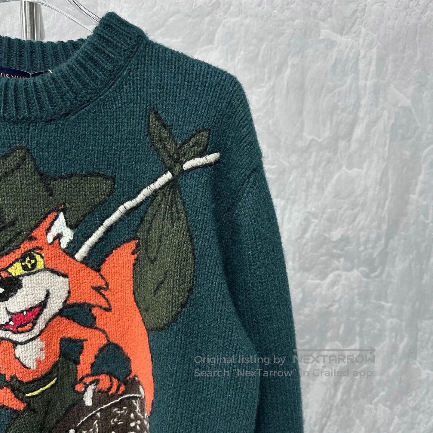 Louis Vuitton Louis Vuitton Fox Logo Sweater. Size US M / EU 48-50 / 2 - 3 Thumbnail