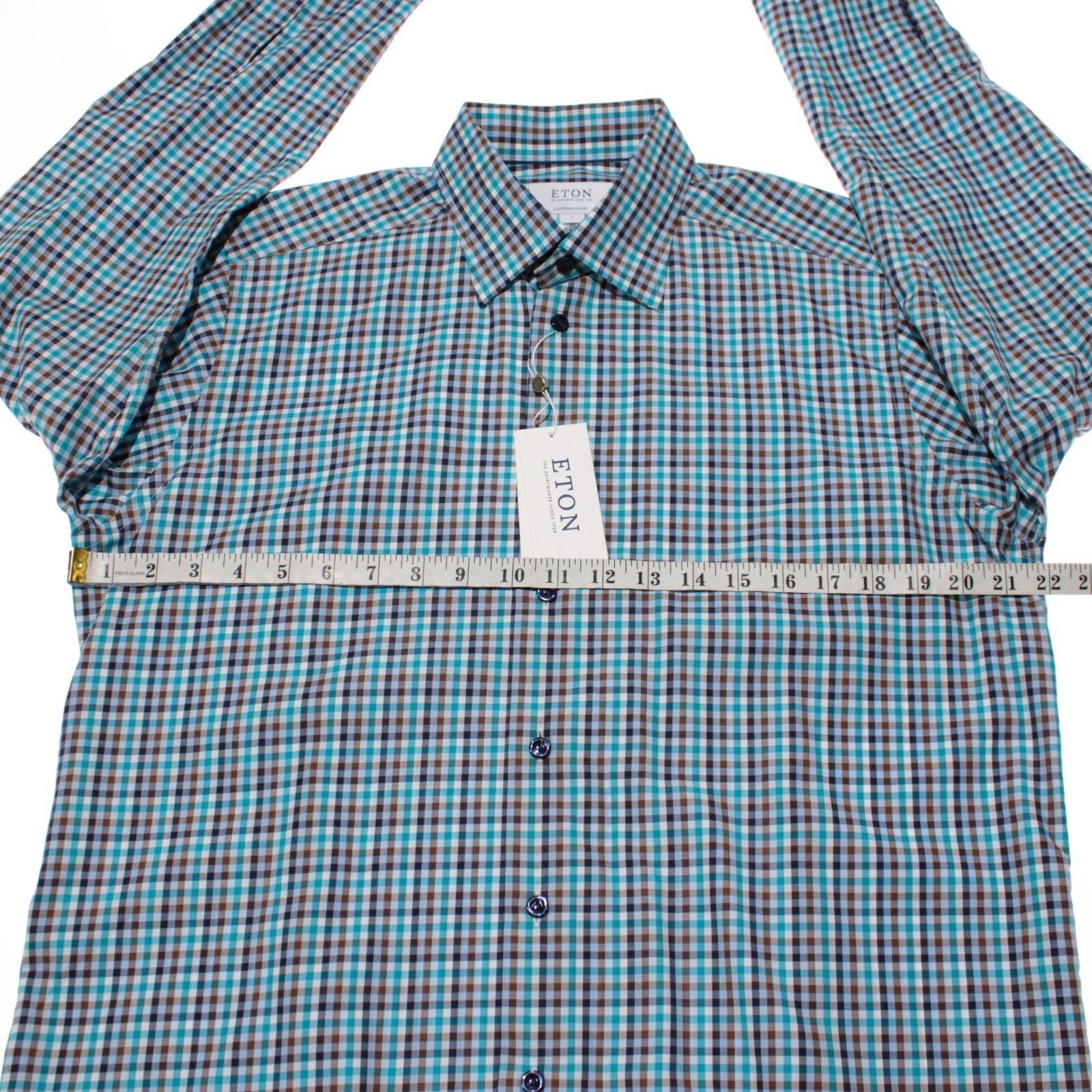 Eton Eton New with tags Shirt Size L US In Blue Size US L / EU 52-54 / 3 - 4 Thumbnail