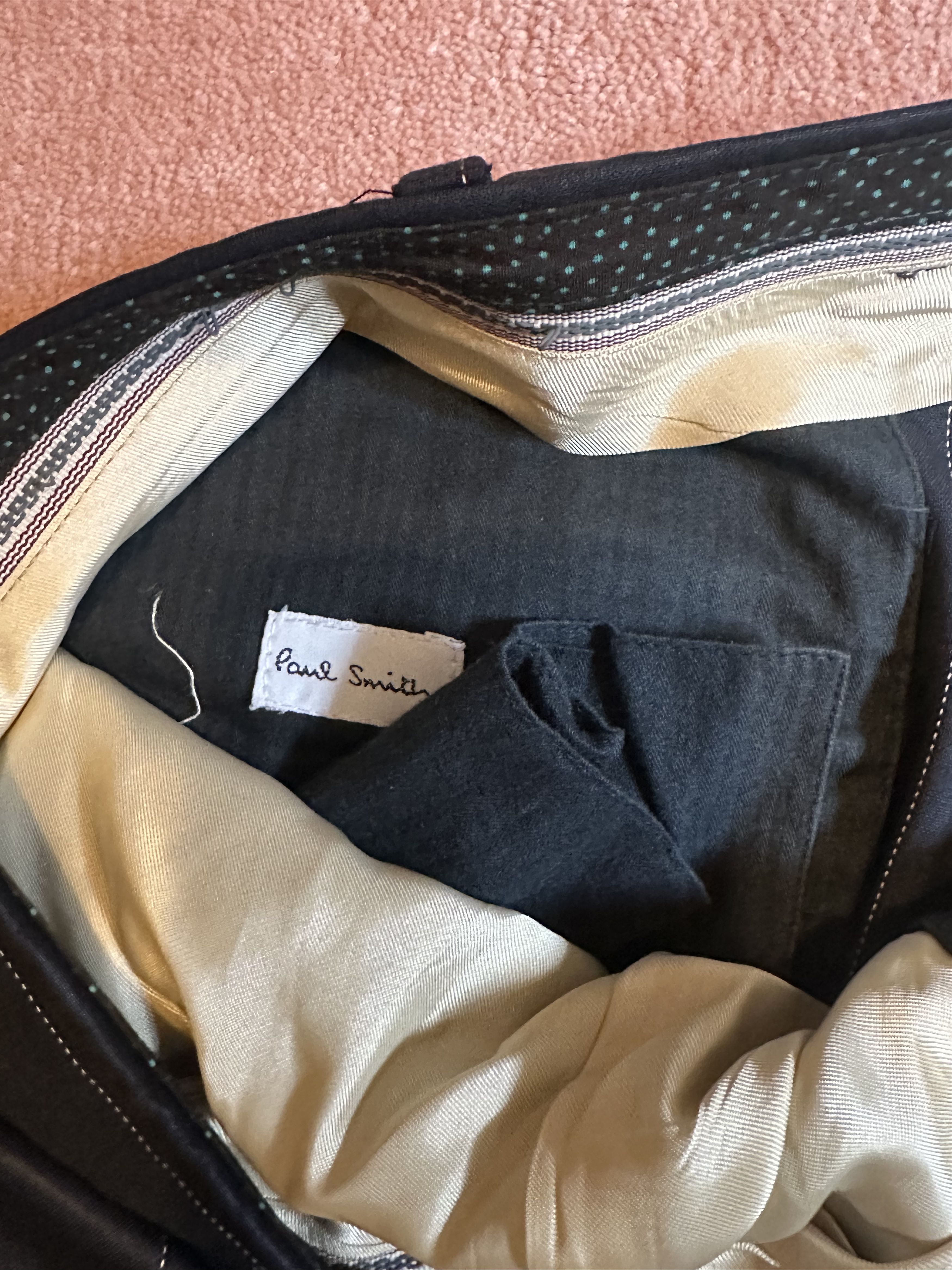 Paul Smith Vintage Paul Smith Pinstripe Suit Size 44R - 9 Thumbnail