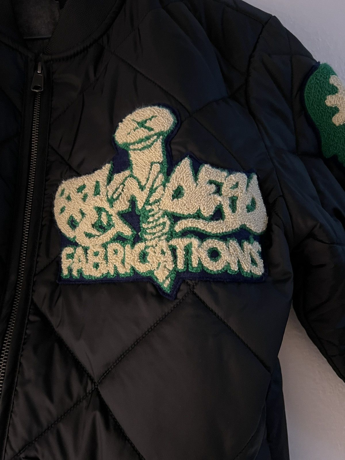 Brain Dead × Dickies BRAIN DEAD x DICKIES CHENILLE PATCH QUILTED BOMBER JACKET Size US S / EU 44-46 / 1 - 3 Thumbnail