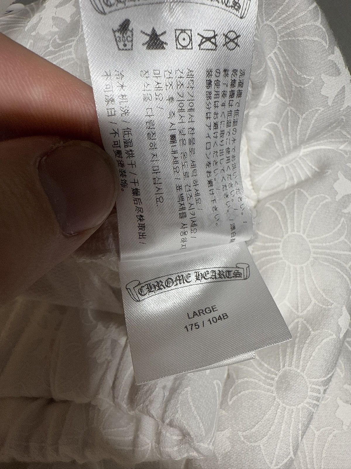 Chrome Hearts Chrome hearts white monogram sweats LARGE Size US 36 / EU 52 - 13 Thumbnail