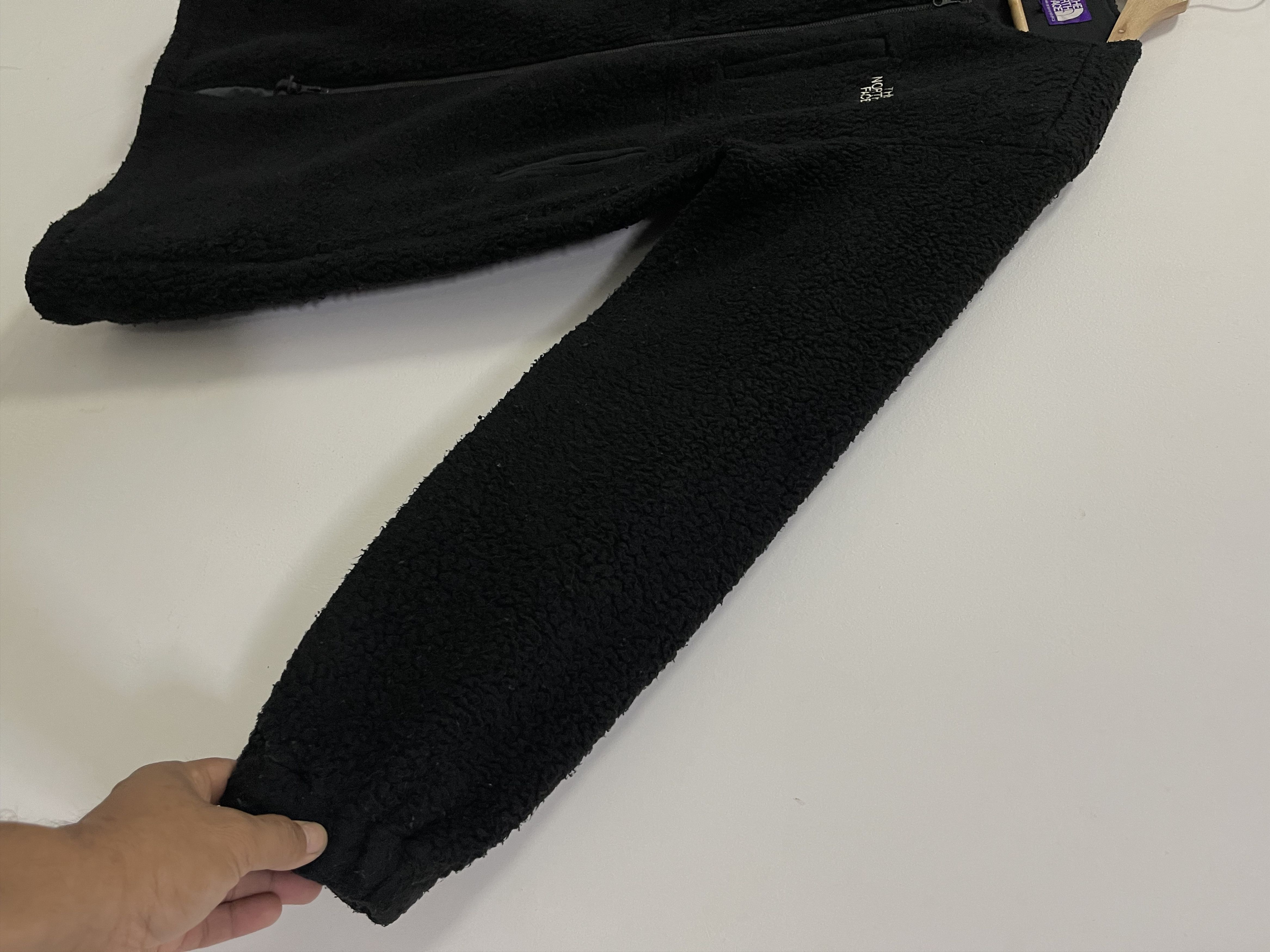 The North Face × Vintage Vintage The North Face Mini Logo Sherpa Winter Long Jacket Size M / US 6-8 / IT 42-44 - 2 Thumbnail