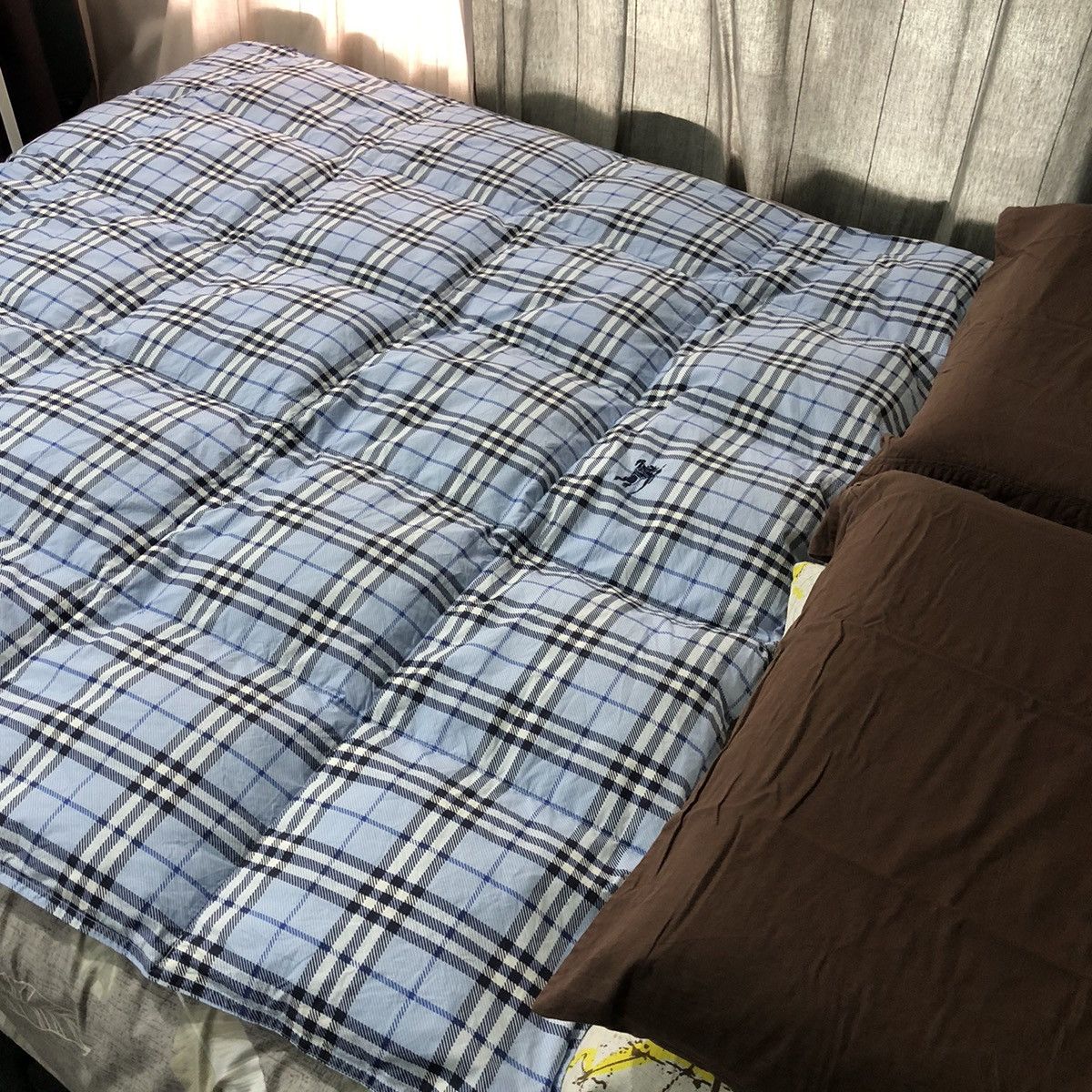 Burberry Burberry Goose Feather Blanket 150cm x 210cm Made In Japan Size ONE SIZE - 4 Thumbnail