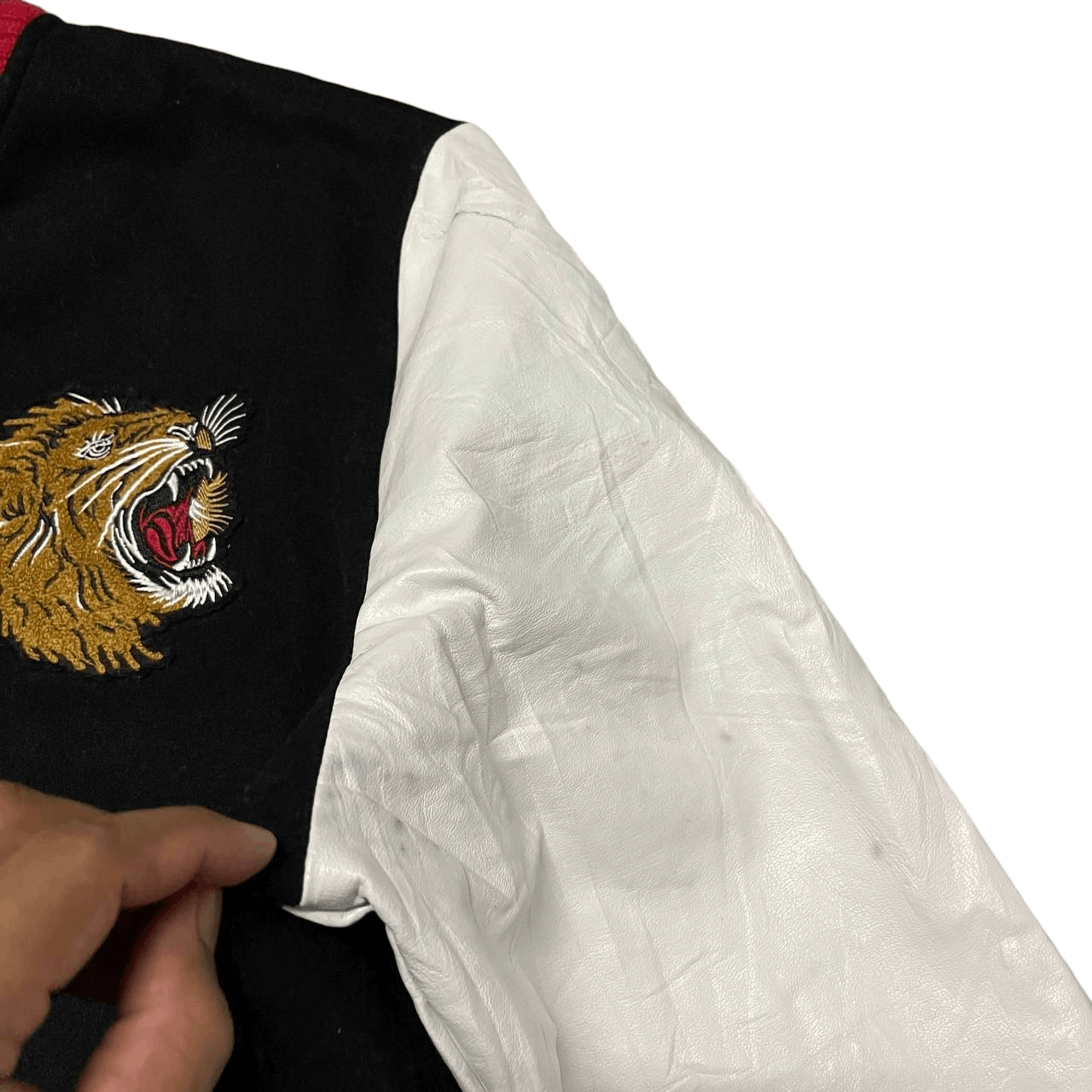 Sean John Vintage Sean John Tiger Embroidered Varsity Jacket 4XL Size US XXL / EU 58 / 5 - 7 Thumbnail