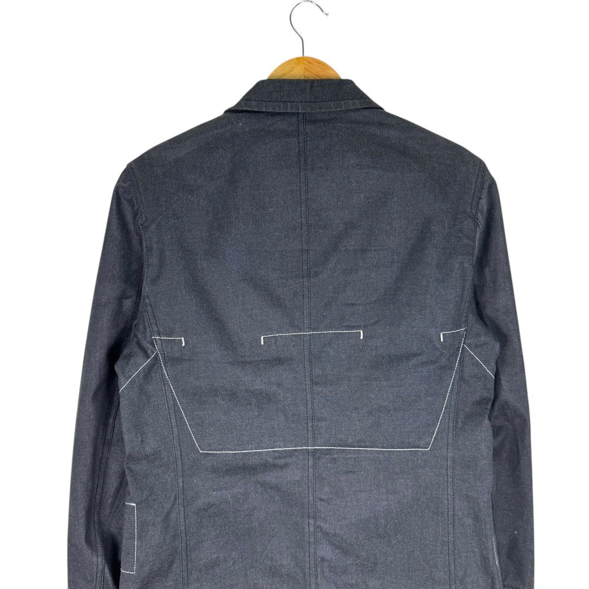 Comme des Garcons Homme Plus 🔥CDG HOMME PLUS SS2003 DENIM PATCHWORK JACKET Size US S / EU 44-46 / 1 - 9 Thumbnail