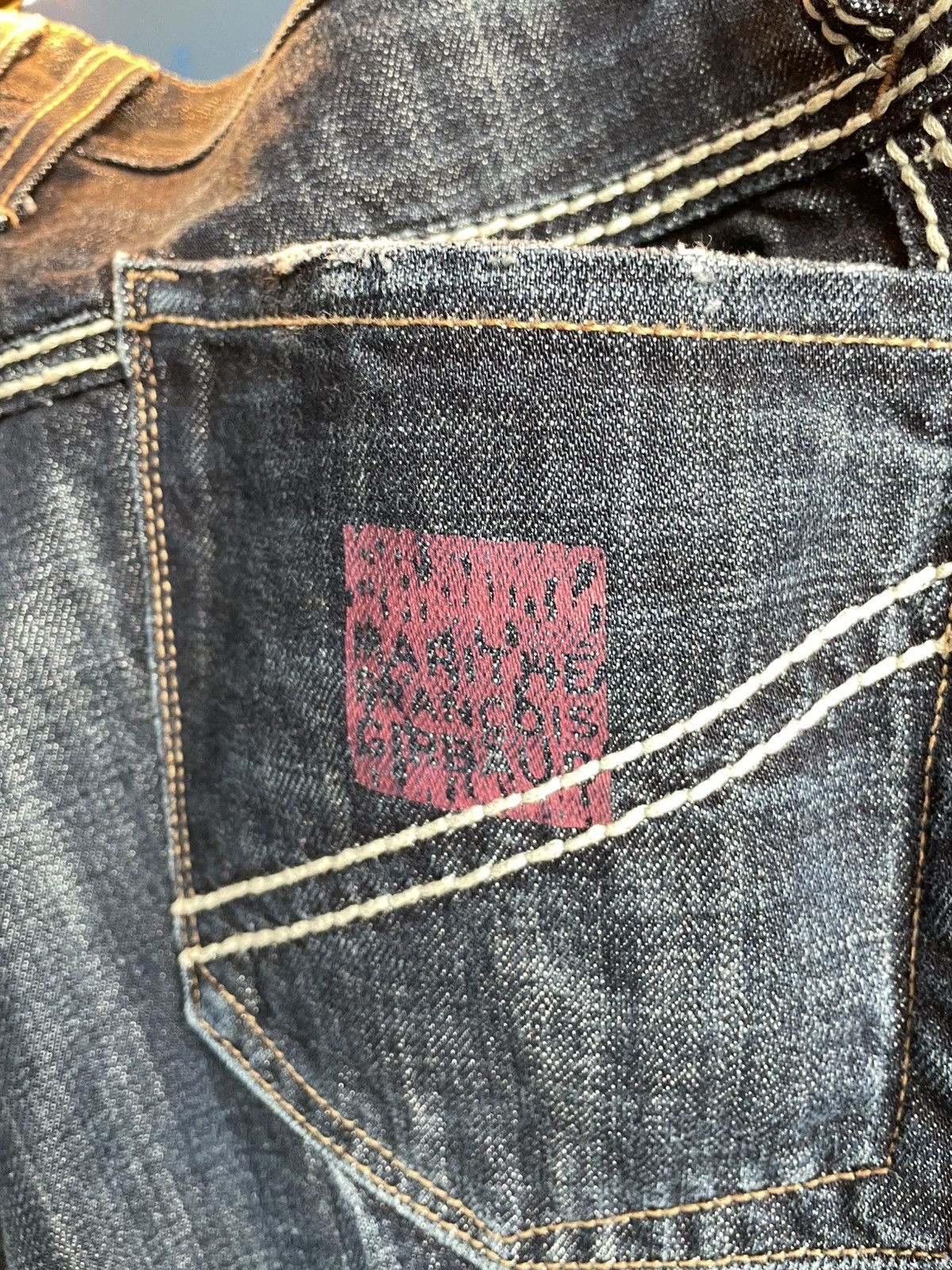 Marithe + Francois Girbaud Marithe Francois Girbaud Wide Jeans Size US 36 / EU 52 - 17 Thumbnail