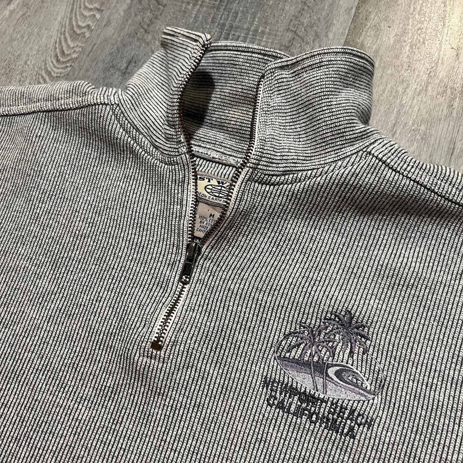 Other VTG Newport Beach California 1/4 Zip Pull Over Sweatshirt Size US M / EU 48-50 / 2 - 3 Thumbnail