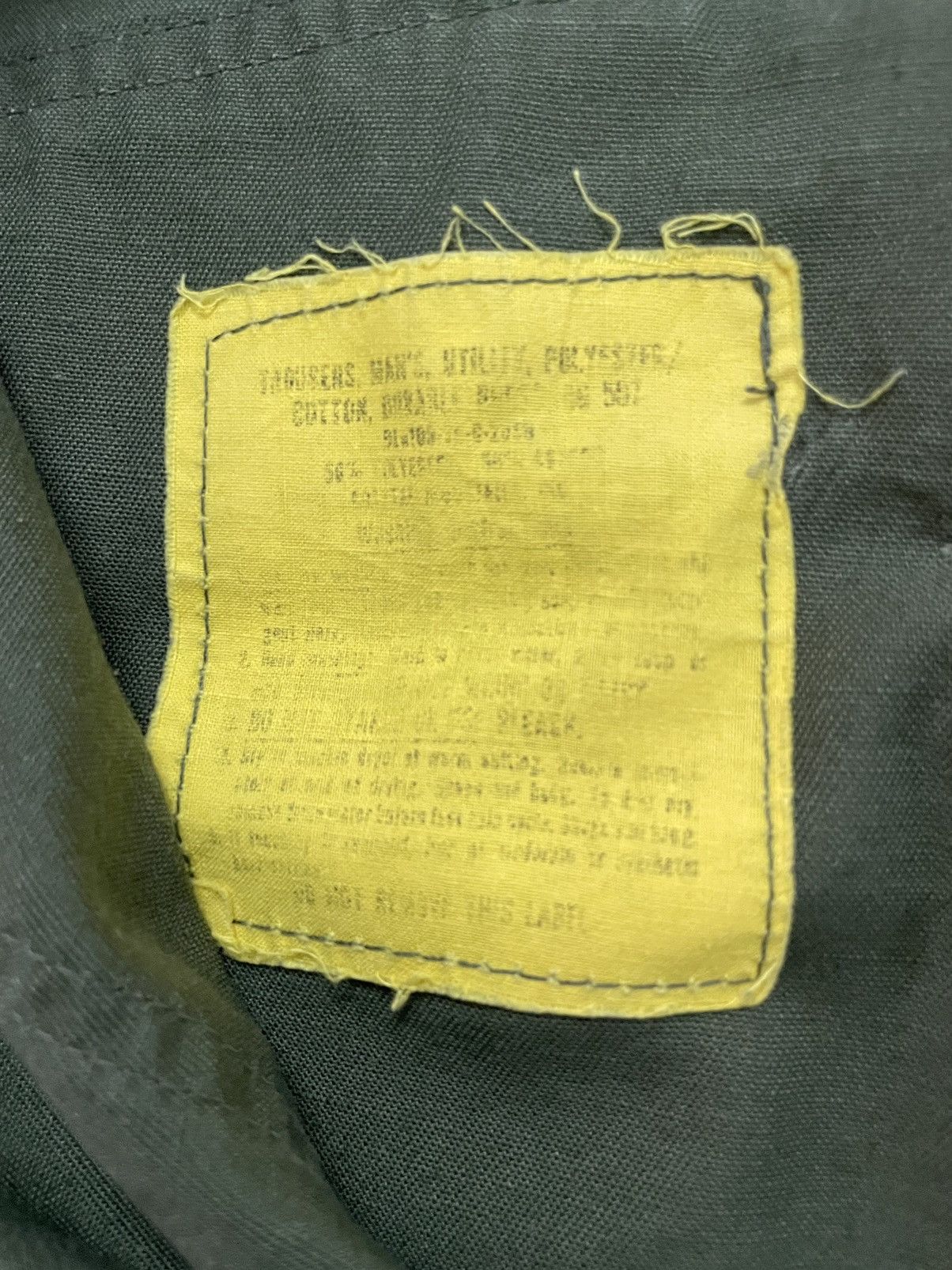 Orslow RIP🔥70s 0G 507 Vietnam Fatigue Trousers Pants Green 30X27 Size US 29 - 15 Thumbnail