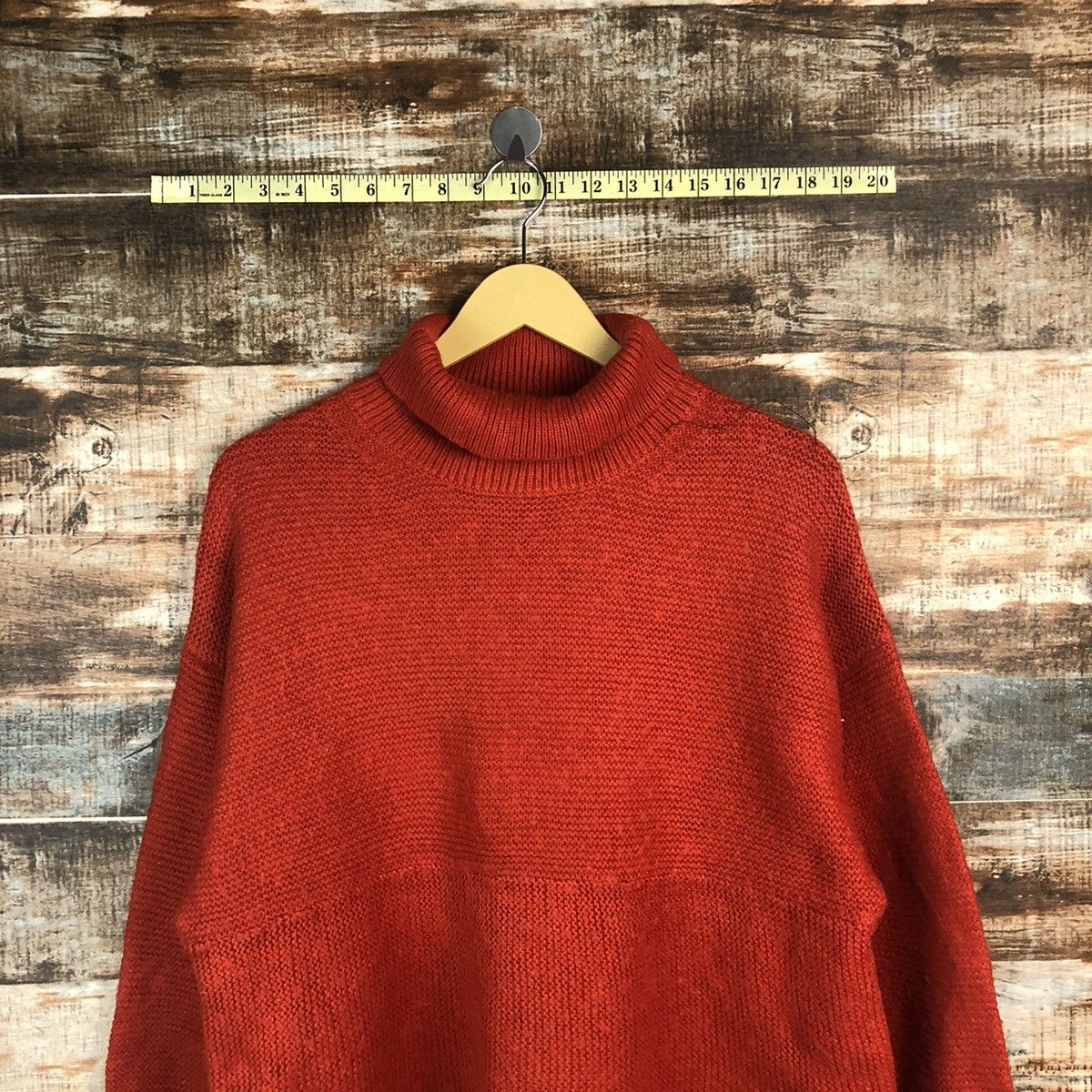Homespun Knitwear × Japanese Brand Niko And Red Turtle Neck Knitwear #A1895 Size M / US 6-8 / IT 42-44 - 2 Thumbnail