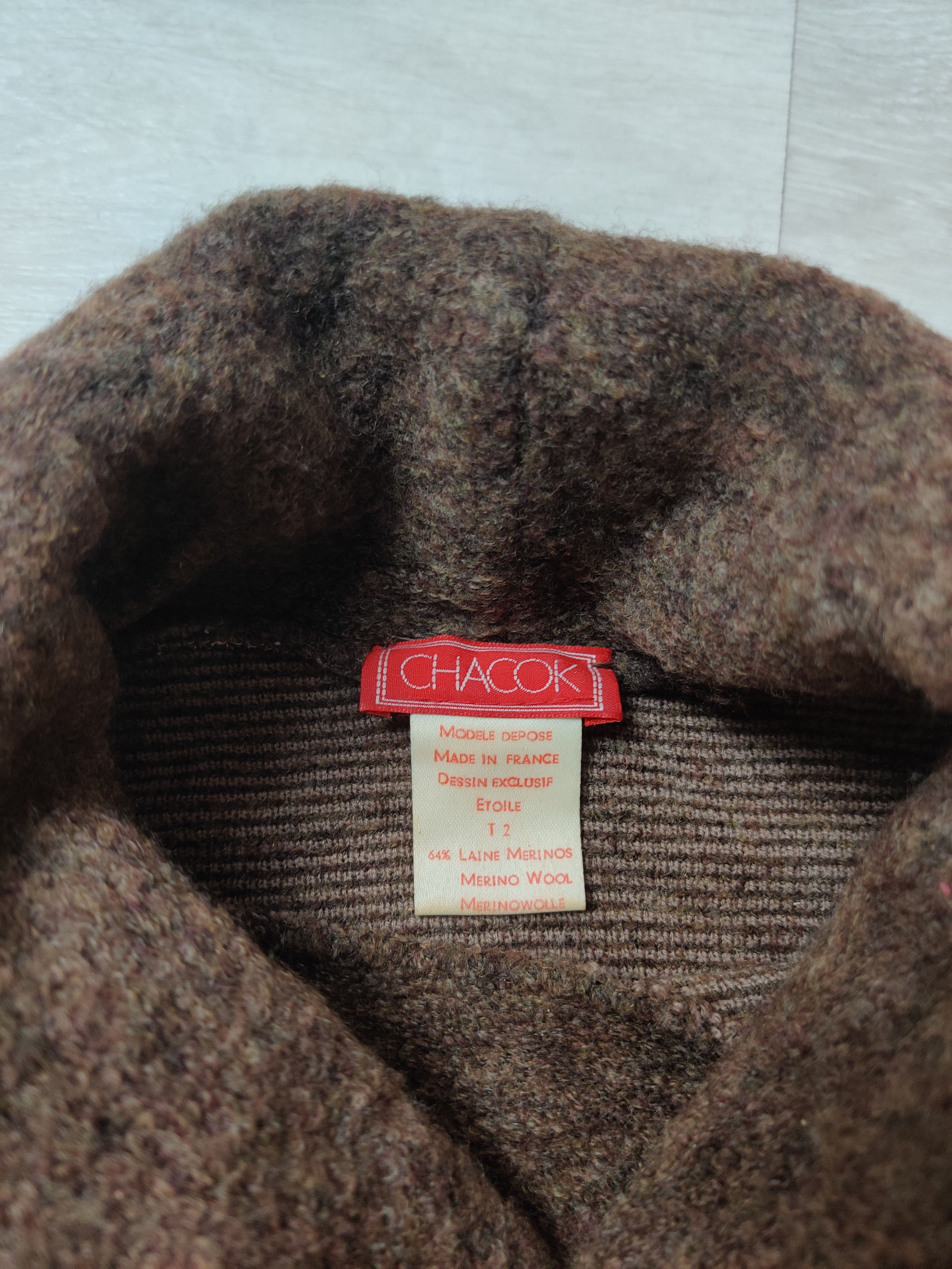 Other Chacok long tunic sweater merino wool made in France Size M / US 6-8 / IT 42-44 - 5 Thumbnail
