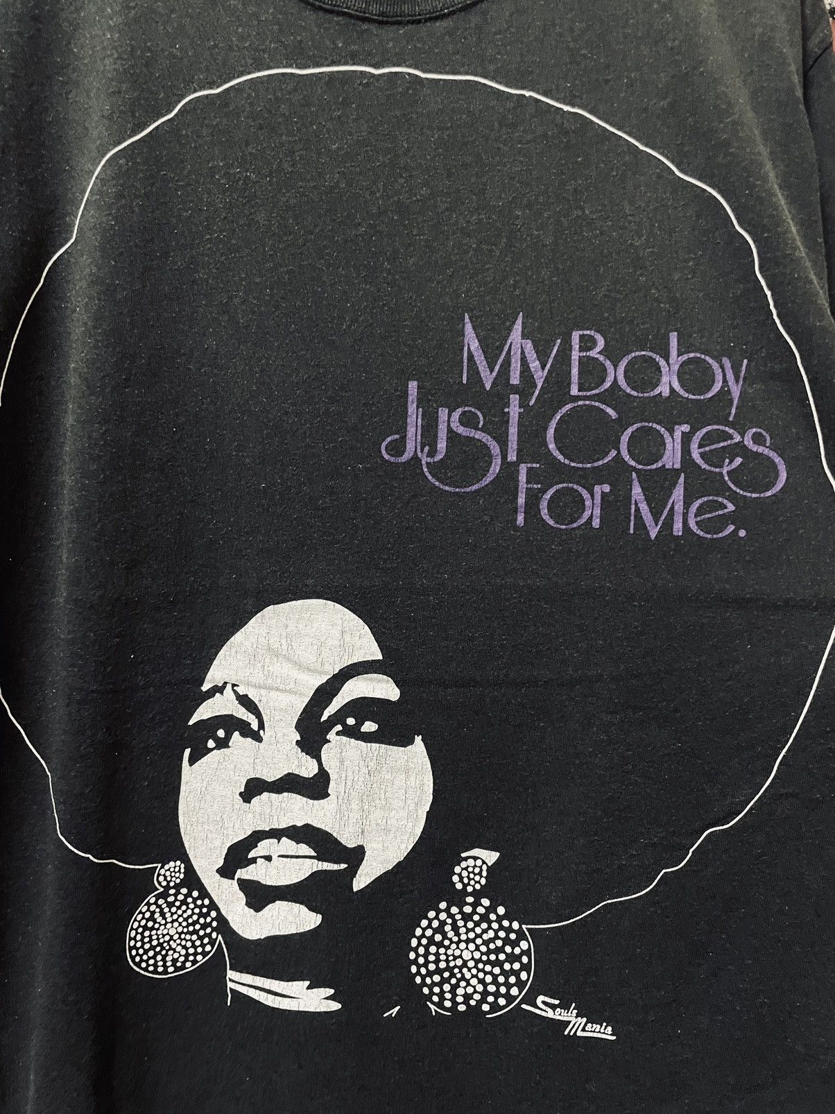 Vintage VINTAGE NINA SIMONE SOULS MANIA My Baby Just Cares For Me Size US L / EU 52-54 / 3 - 4 Thumbnail