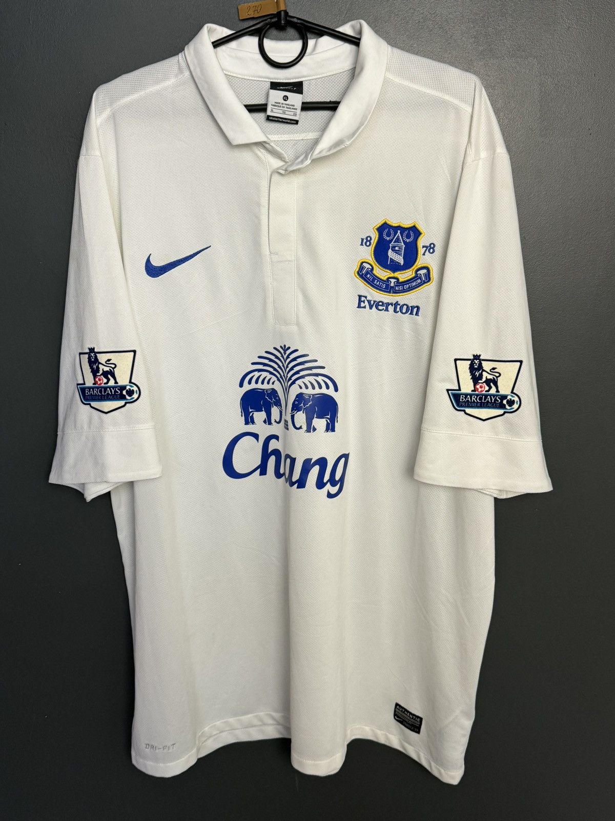 Nike Everton 12/13 Third Neville Football Jersey Size US XL / EU 56 / 4 - 2 Thumbnail